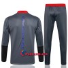 Manchester United Training Huppari Suits 2021-22 Neljännes Zip Tummanharmaa - Miesten
